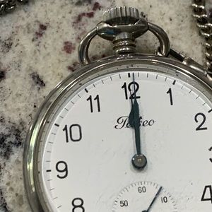 Vintage Perseo mens pocket watch 
Purchased in Italy 
Special edition